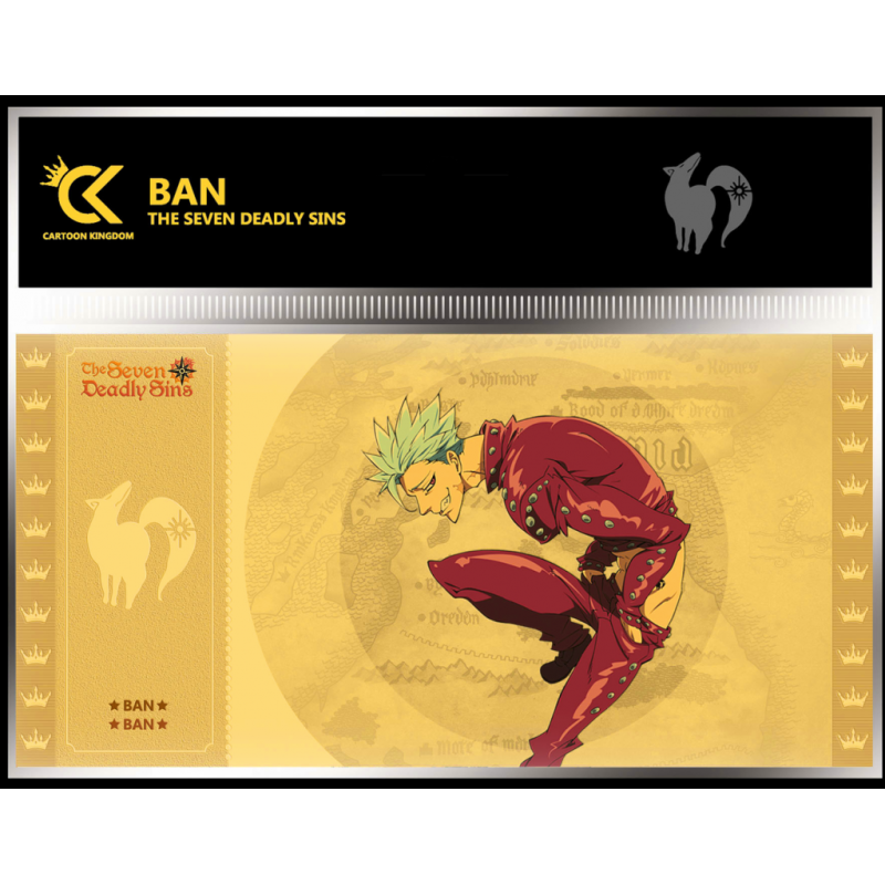 SEVEN DEADLY SINS - Ban - Golden Ticket