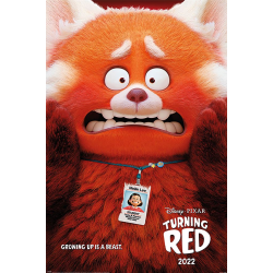 ALERTE ROUGE - Panda Roux Mei - Poster 61x91cm