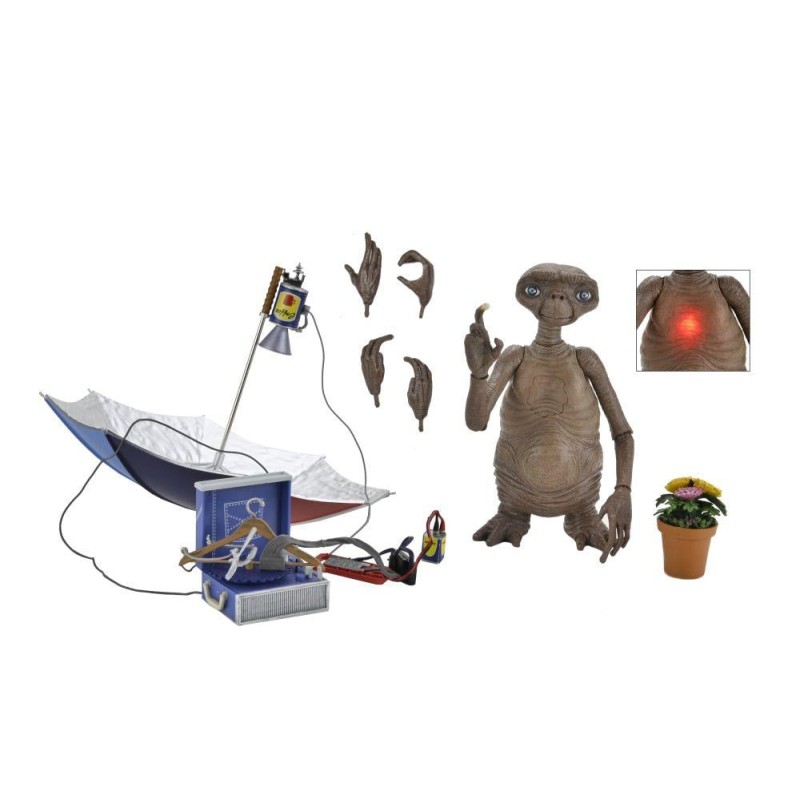 E.T. - Ultimate Deluxe E.T. - Figurine 40ème anniversaire 18cm