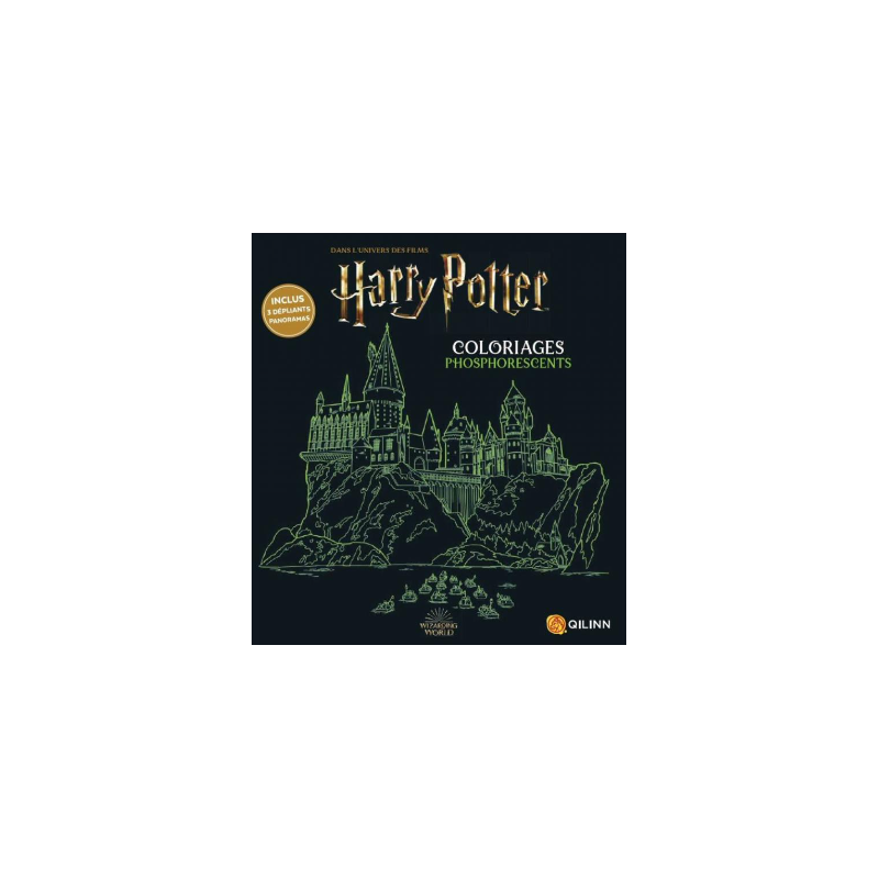 HARRY POTTER - Coloriages phosporescents