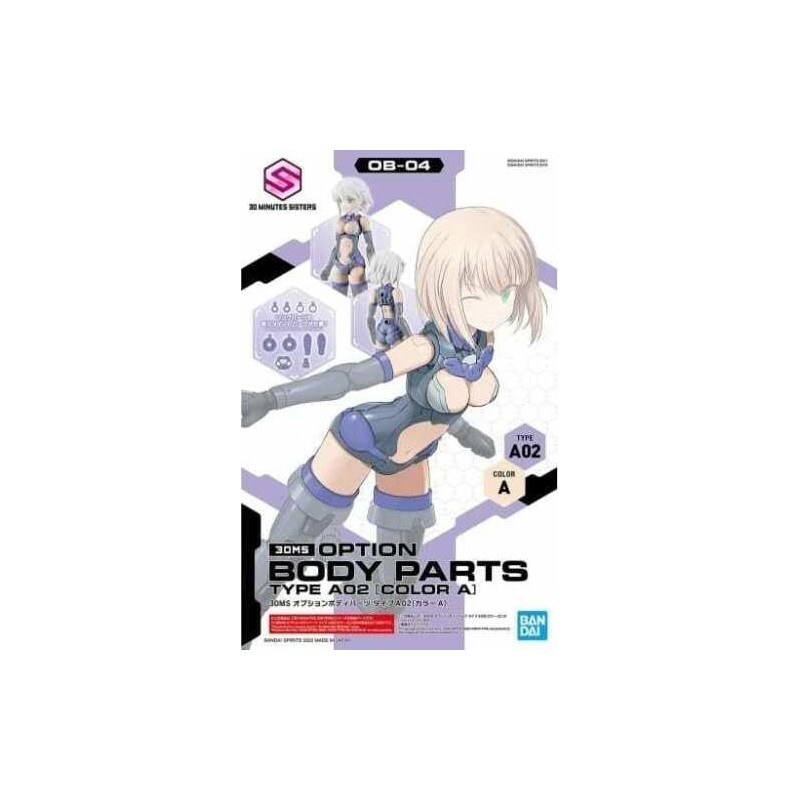 30MS - 30MS Option Body Parts Type A02 (Color A) - Model Kit