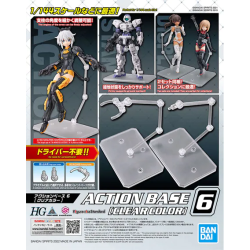 ACTION BASE 6 - Clear Color - Model Kit