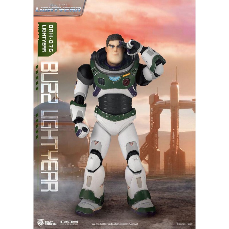 DISNEY - Buzz L'Eclair Alpha Suit -Figurine Dynamic Action Heroes 21cm