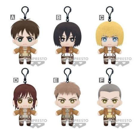 L'ATTAQUE DES TITANS - Tomonui Plush - Assortiment 9 Peluche 15cm