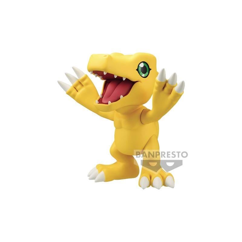 DIGIMON ADVENTURE - Agumon - Figurine Sofvimates 17cm