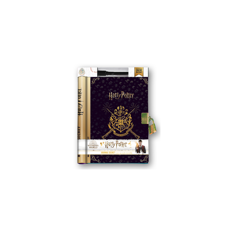 HARRY POTTER - Mon journal secret (avec encre invisible)