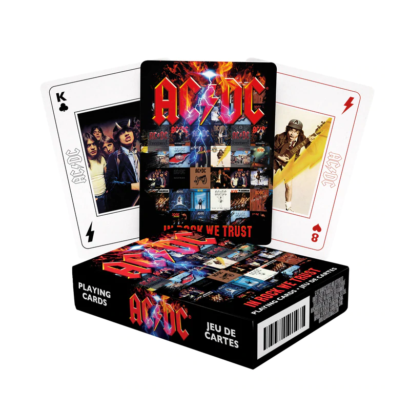 AC/DC - In rock we trust - Jeu de cartes