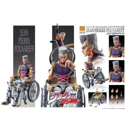 JOJO PART 5 - J.P. Polnareff - Figurine Super Action Chozokado 16cm