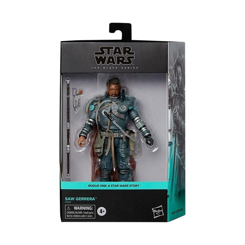STAR WARS - Saw Gerrera - Figurine Black series Deluxe 2023 15cm