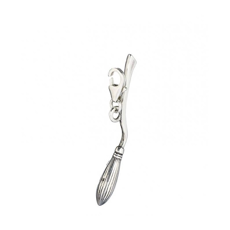 HARRY POTTER - Nimbus 2000 - Clip Charme Argent pour Collier&Bracelet
