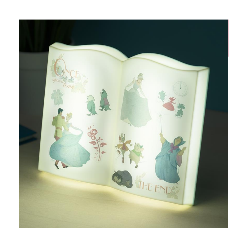 DISNEY - Cendrillon - Veilleuse Livre de contes 15cm
