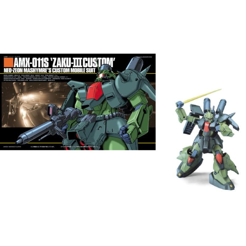 GUNDAM - 1/144 HGUC ZAKU III - Model Kit