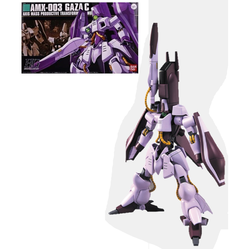 GUNDAM - 1/144 HGUC GAZA C ( Haman Karn's Mobile Suit ) - Model Kit