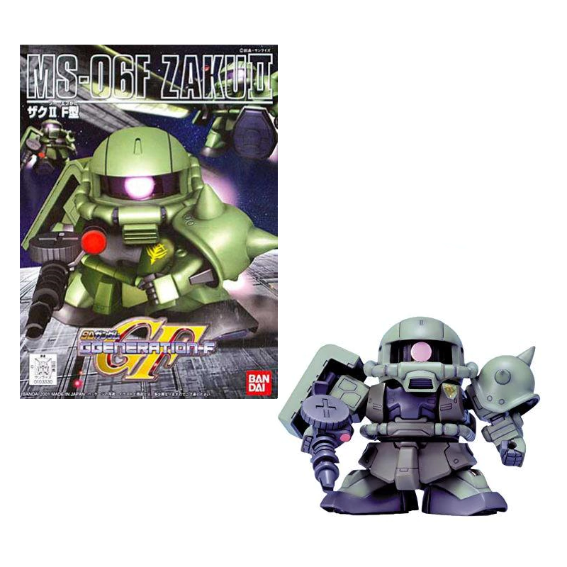GUNDAM - BB218 MS-06F ZAKU II - Model Kit