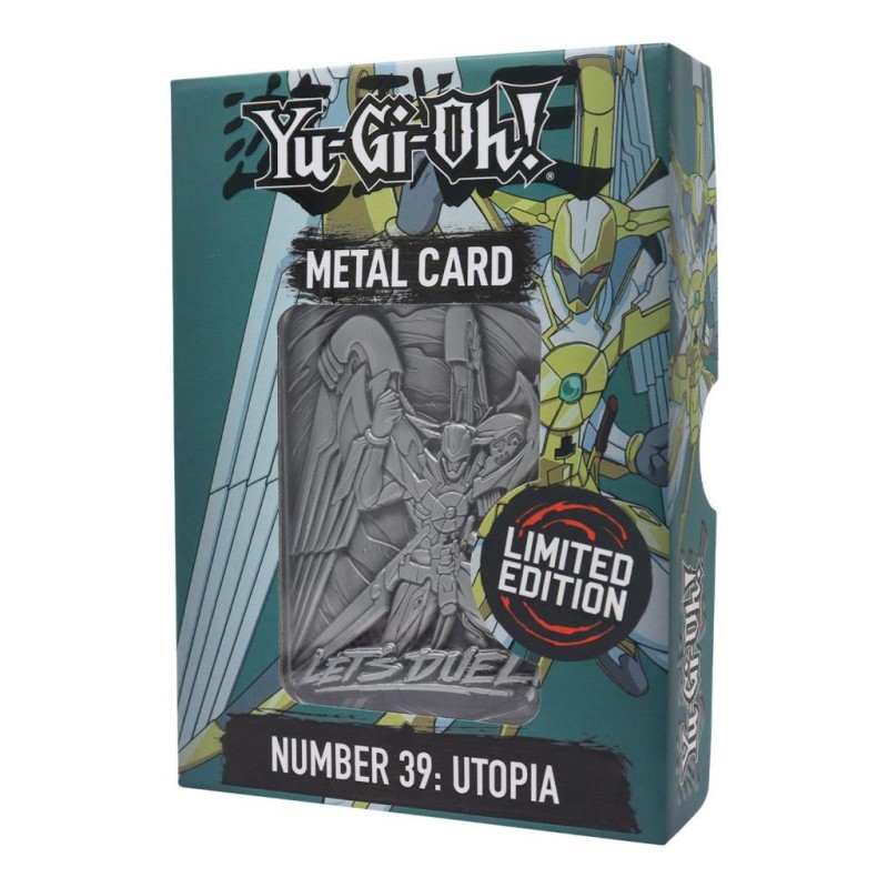 YU-GI-OH! - Utopia N°39 - Carte en Métal Collector