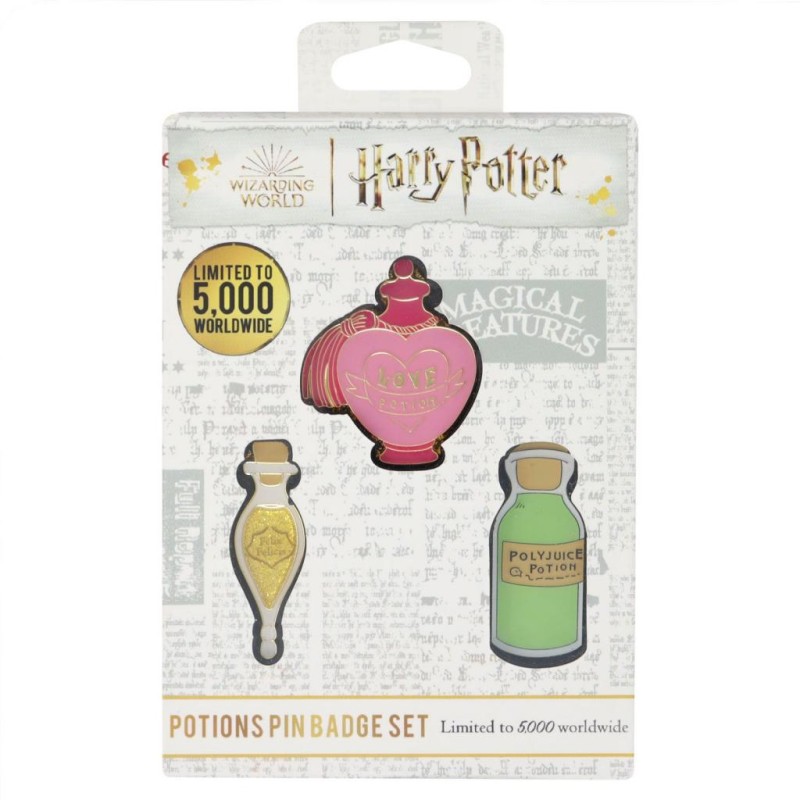 HARRY POTTER - Set de 3 Pin's - Edition Limitée
