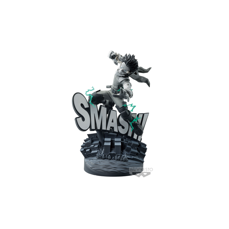 MY HERO ACADEMIA -  Izuku Midoriya B & W - Figurine Dioramatic 20cm