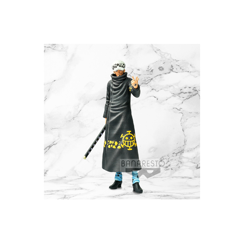 ONE PIECE - Trafalgar Law - Figurine Grandista Nero 29cm