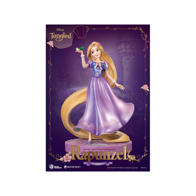 DISNEY - Raiponce - Statuette Master Craft 40cm