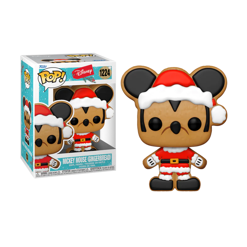 DISNEY HOLIDAY - POP N° 1224 - Pain d'épices Santa Mickey