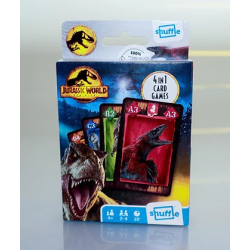 JURASSIC WORLD - Shuffle - 4 in 1 - 5th Panel Packaging FR/NL