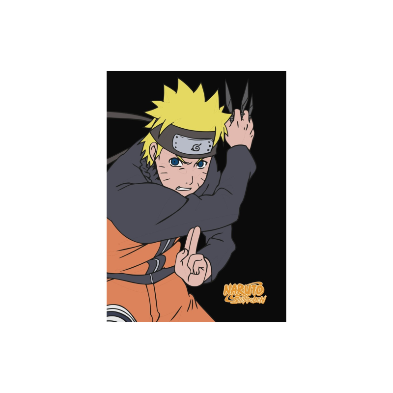 NARUTO - Plaid Polaire 100% Microfibre 100x140cm
