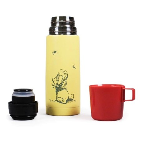 DISNEY - Winnie L'Ourson - Flasque Thermique en Métal 350ml