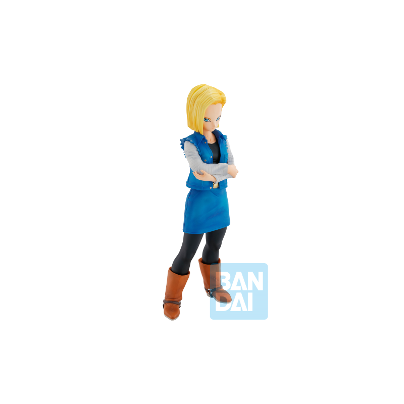 DRAGON BALL Z -  Android 18 - Figurine Ichibansho Android Fear 23cm
