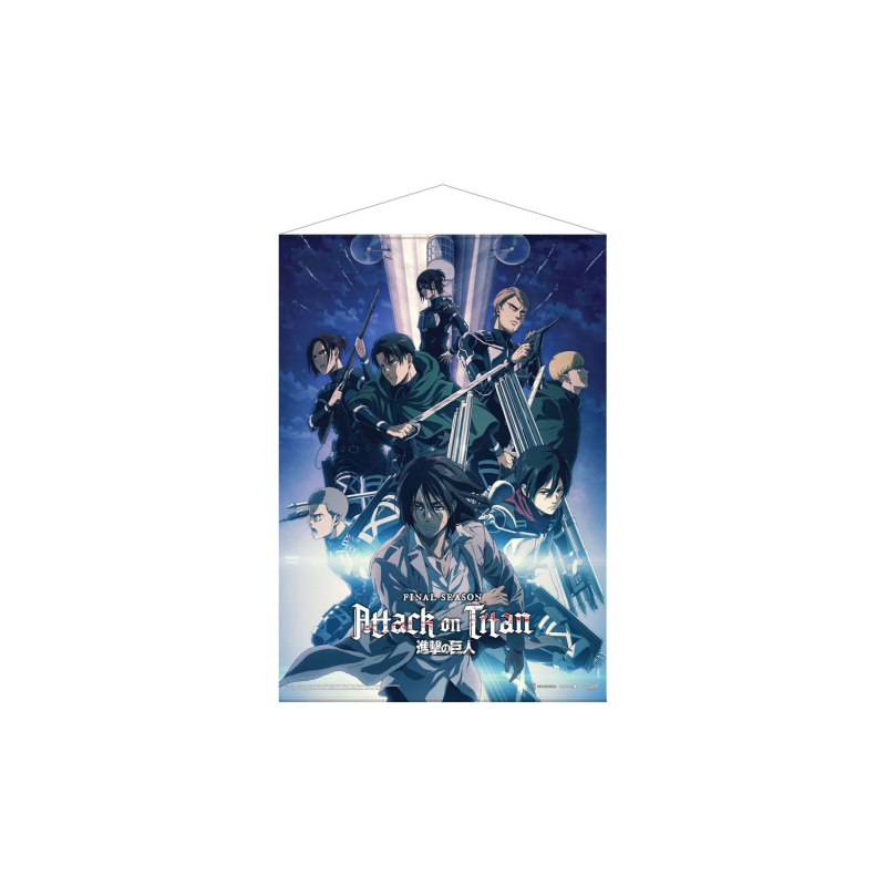ATTACK ON TITAN : THE FINAL SEASON - Visual 2 - Wallscroll 50X70cm