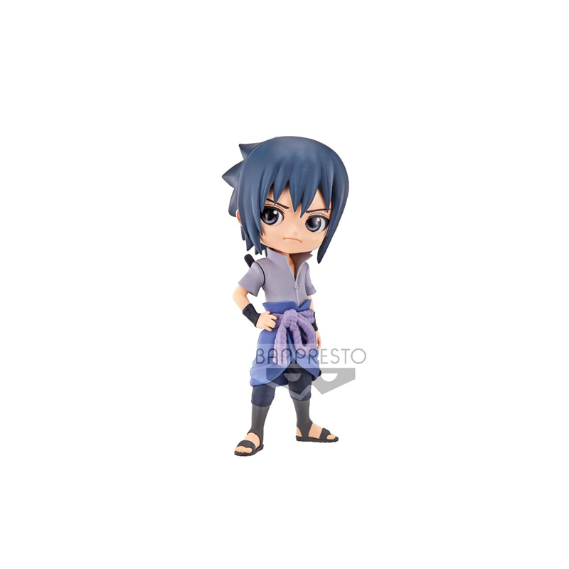 NARUTO SHIPPUDEN - QPosket - Sasuke Uchiha Vers. A - Figurine 14cm