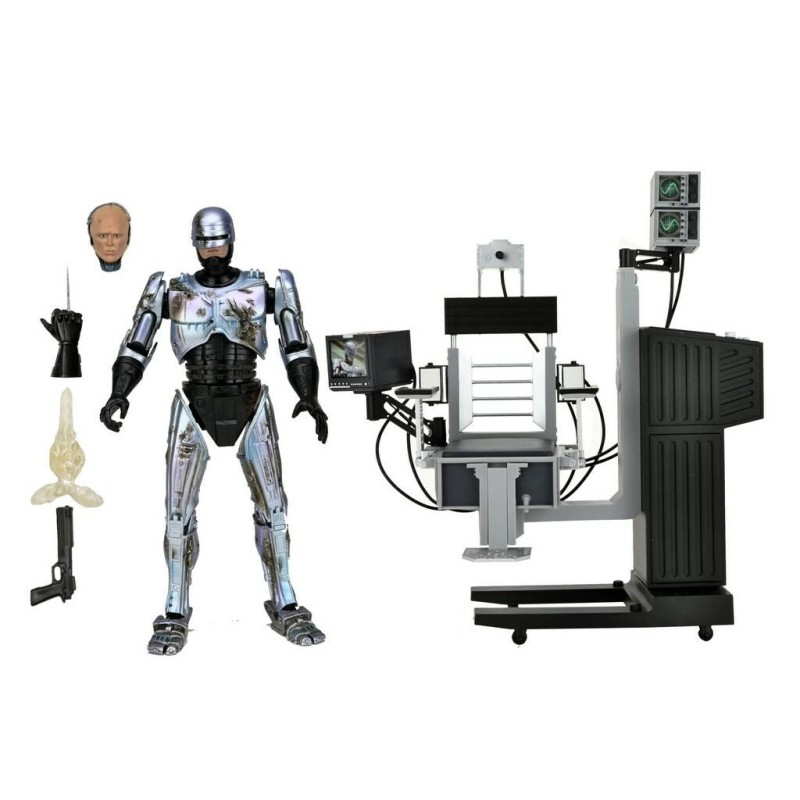 ULTIMATE ROBOCOP - Battle Damaged w/Chair - Figurine articulée 20cm
