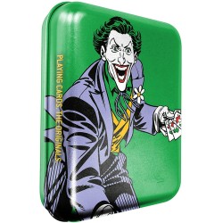 DC COMICS - The Joker - Jeu de Carte Boite Métallique