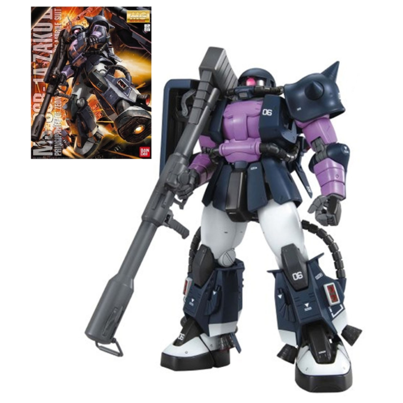 GUNDAM - MG 1/100 MS-06R-1A Zaku II Black Tri-Stars - Model Kit