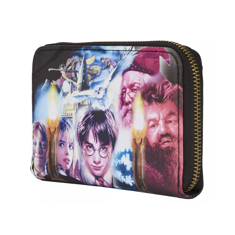 HARRY POTTER - Sorcerer Stone - Portefeuille LoungeFly '16x10cm'