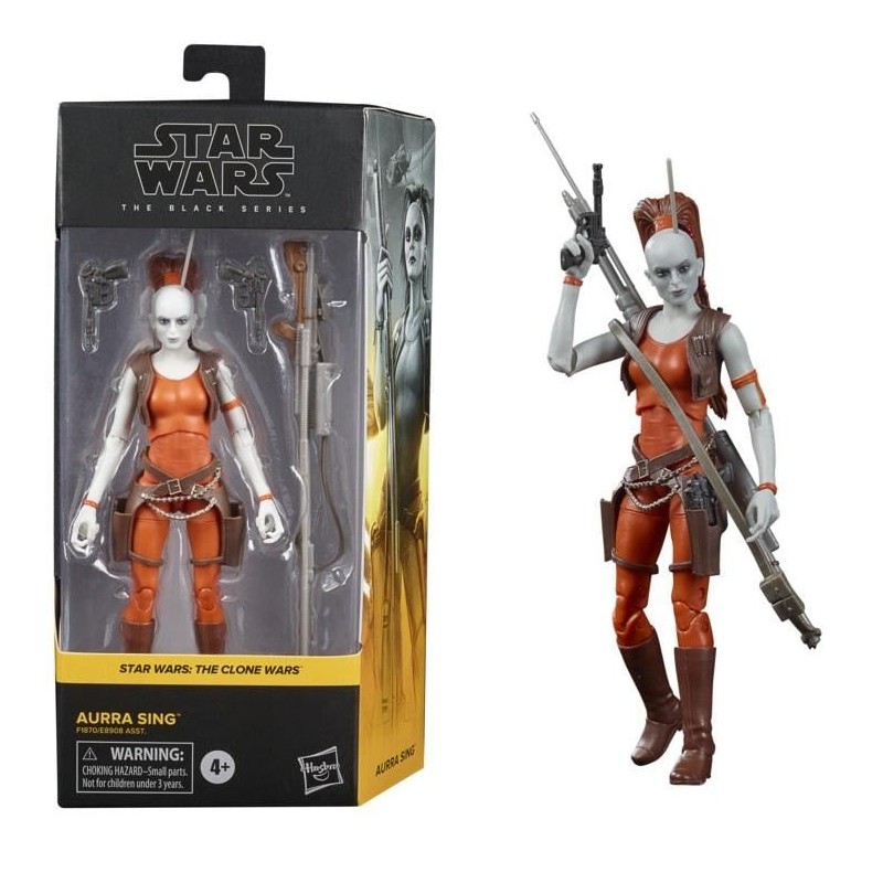 STAR WARS - Aurra Sing - Figurine Black Series 15cm