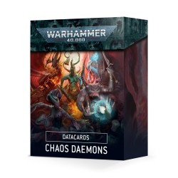 CARTES TECHNIQUES:CHAOS DAEMONS FRANCAIS