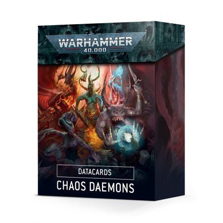 CARTES TECHNIQUES:CHAOS DAEMONS FRANCAIS