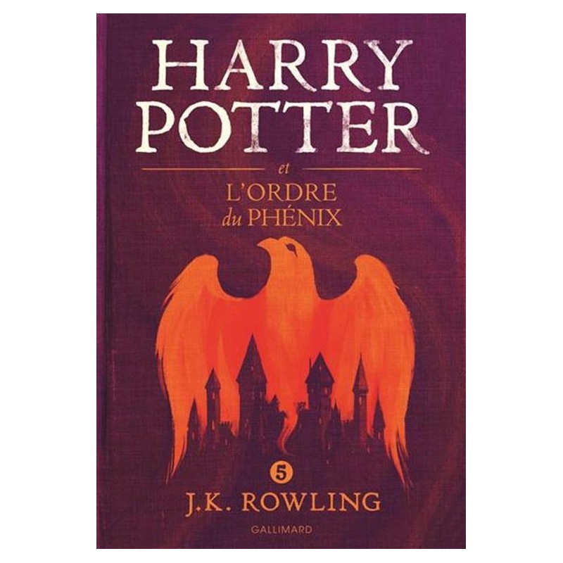 HARRY POTTER ET L'ORDRE DU PHENIX - Tome 5