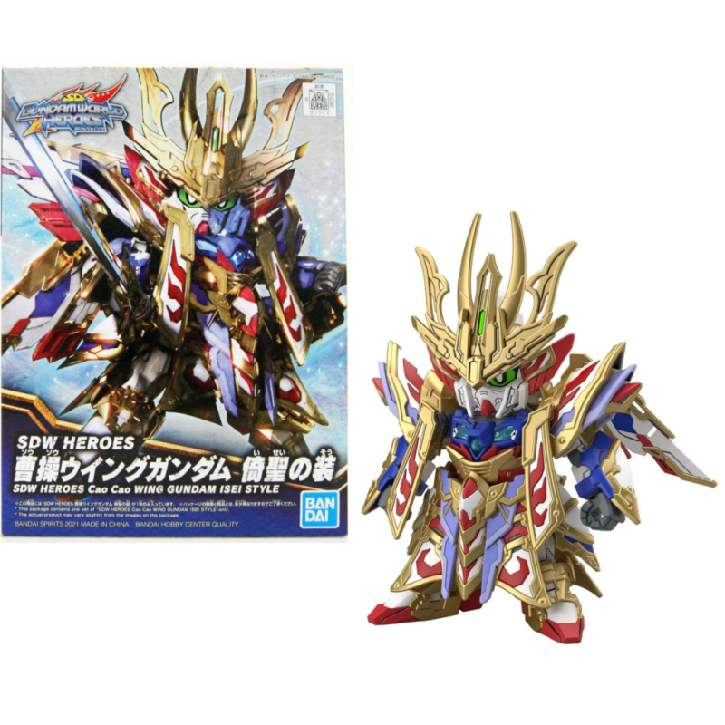 GUNDAM - SDWH Heroes Cao Cao Wing Gundam Style - Model Kit
