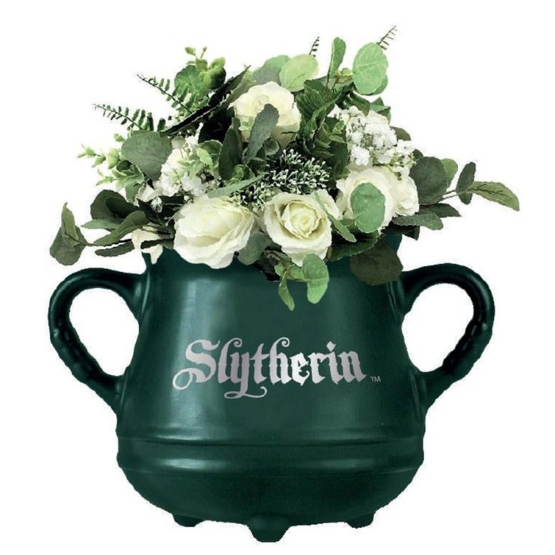 HARRY POTTER - Chaudron Serpentard - Pot de fleur mural