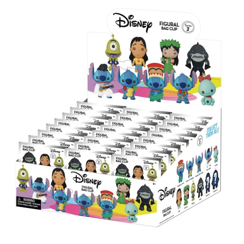 FRIENDS - Series 2 - 3D Foam Bag Clip (Display 24 Pcs)