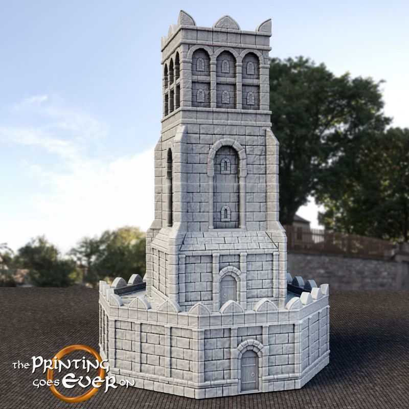 Outpost Tower Bonus modular architecture elements: