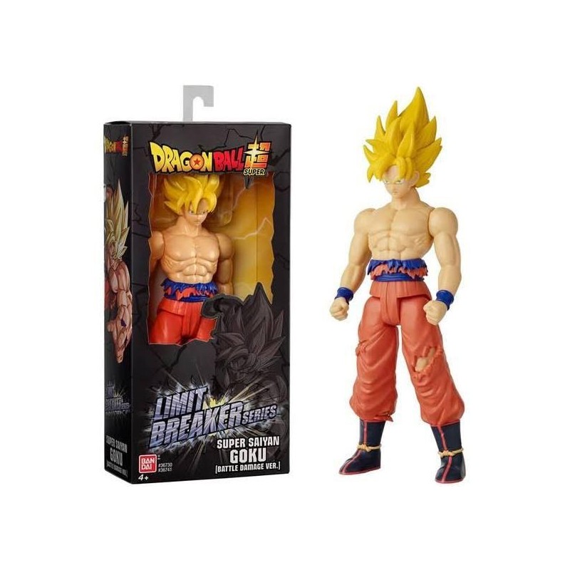 DRAGON BALL - SS Goku Battle Dam. - Figurine géante Limit Breaker 30cm
