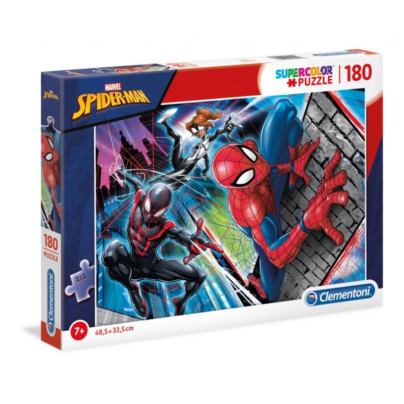 MARVEL - Spider-Man - Supercolor Puzzle 180P 48.5x33.5cm