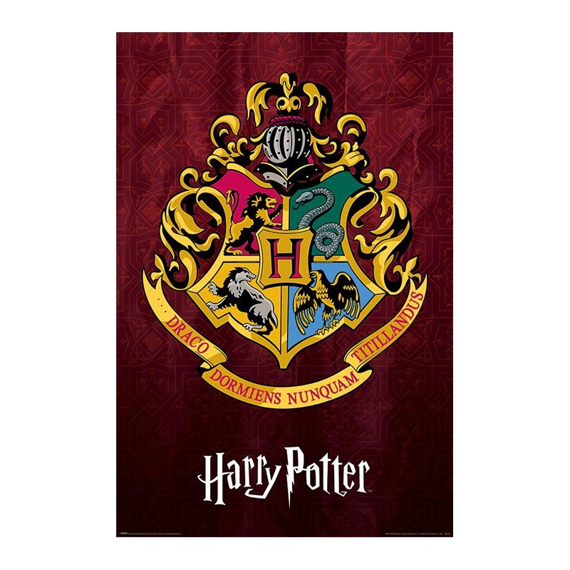 HARRY POTTER - Hogwarts School Crest - Poster 61x91cm
