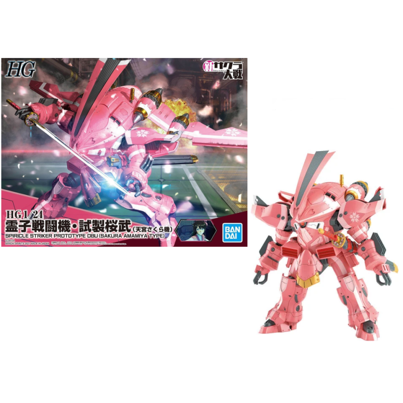 SAKURA WARS - HG 1/24 Spiricle Striker Prototype OBU - Model Kit