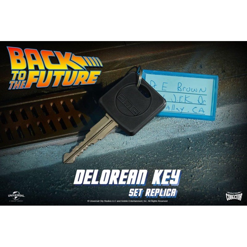 RETOUR VERS LE FUTUR - Réplique 1/1 de la clé de la DeLorean