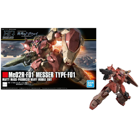 GUNDAM - HGUC 1/144 Me02R-F01 Messer Type-F01 - Model Kit