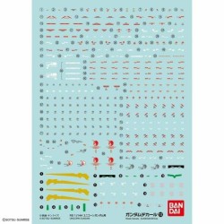 GUNDAM - RG 1/144 Decal 112 Unicorn Gundam - Model Kit