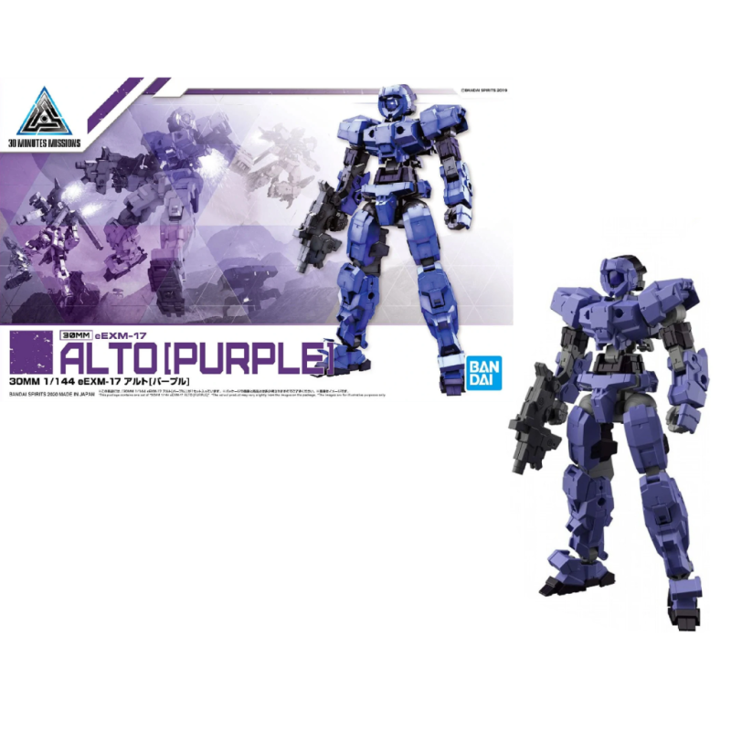 GUNDAM - 30MM eEXM-17 Alto Purple - Model Kit